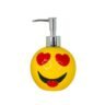Cute Ceramic Emoji Soap Dispenser With Pump Head Mechanism