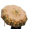 Lightweight Foldable Ethnic Flower Printed Umbrella For Women