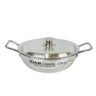 Kiam Aluminum Wok Pan With Metal Handle 26 cm