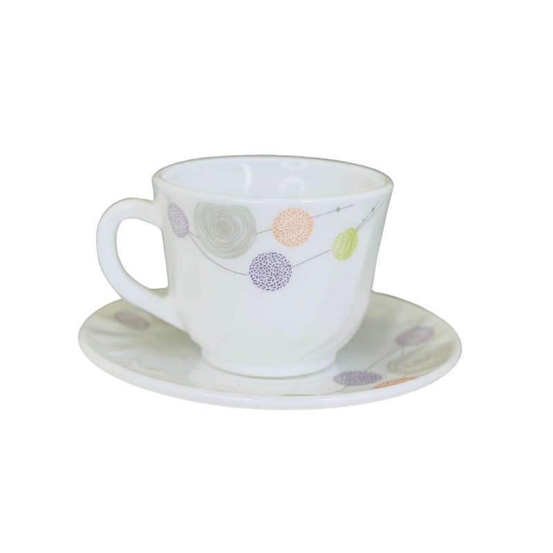 white ceramic cup