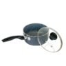 Kiam Marble Coated Nonstick Saucepan with Tempered Glass Lid| 18cm