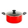 Topper Non Stick Glamour Casserole with Glass Lid